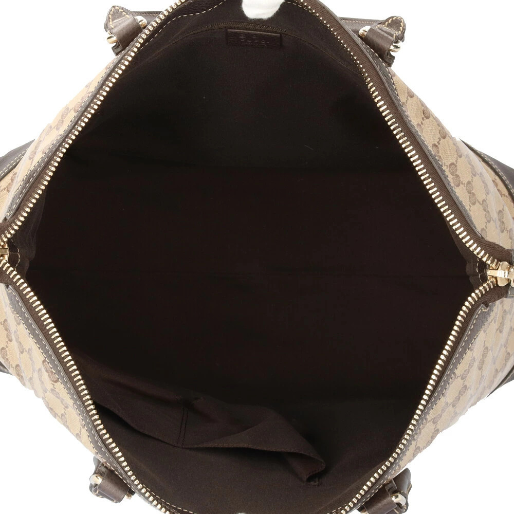 Gucci GG Crystal Tote Bag Canvas Brown - Picture 6 of 8